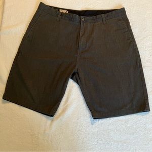Volcom Men’s Shorts Charcoal Heather Size 38
